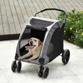 Gray Folding Stroller with Detachable Carrier Z83979