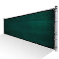 Green Privacy Fence Screen HDPE Mesh Screen with Reinforced Grommets D2079