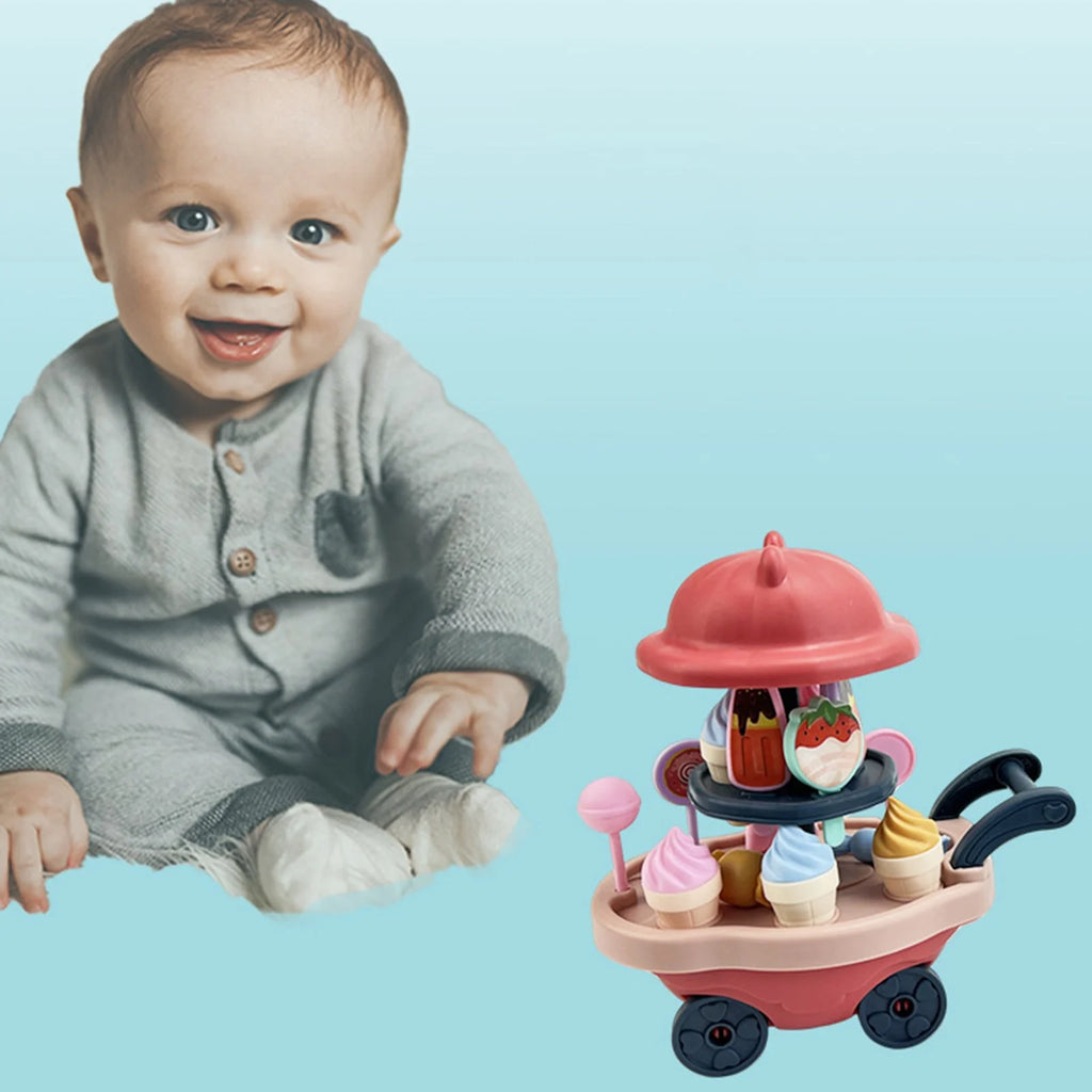 Ice Cream Truck Toys Kitchen Sets V6971