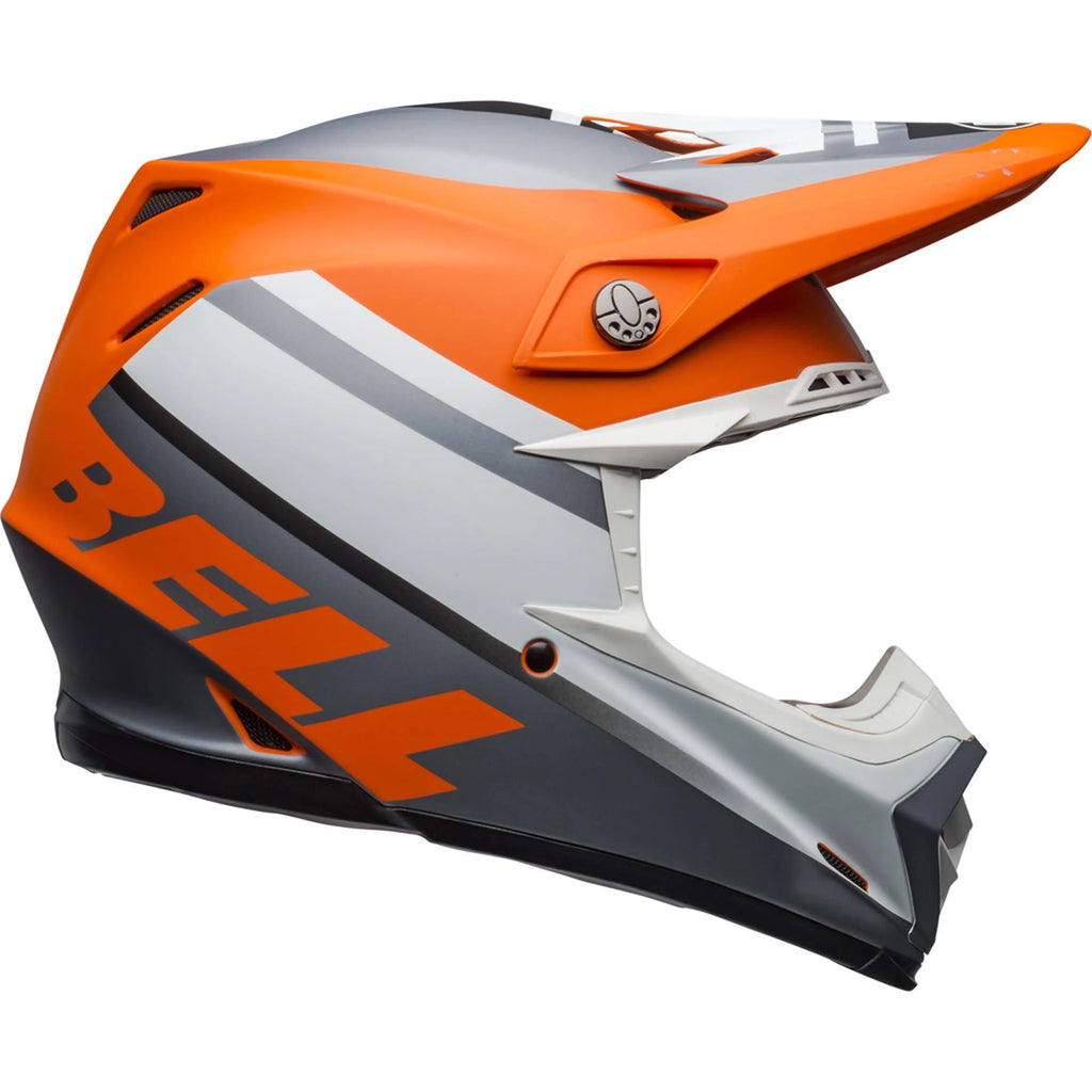 Orange/Black/Gray Moto-9 MIPS Helmet P8258