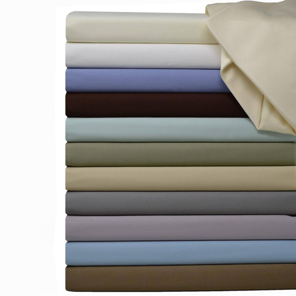 Navy Queen 100% Cotton Waterbed Sheets U4812