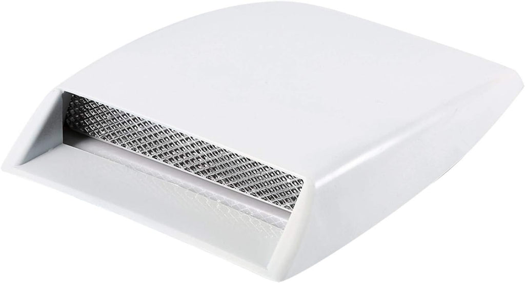 Black Car Air Flow Intake Scoop Bonnet Vent Sticker Cover Hood U1349