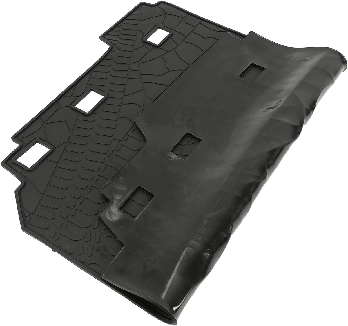 Black Rear Trunk Cargo Mat Trunk Liner Carpet M440