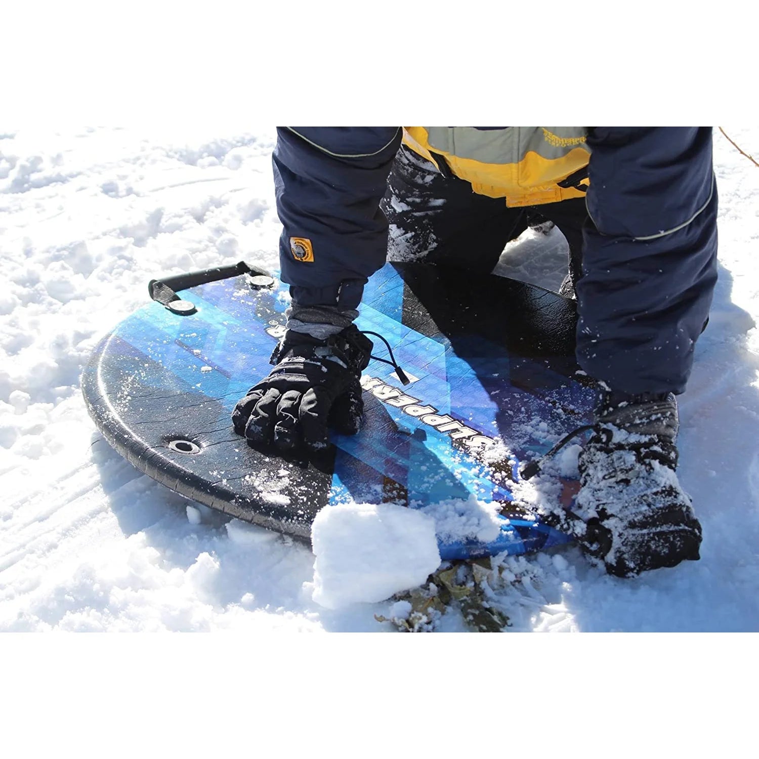 6 Pack Foam Saucer Disc Snow Sled N460