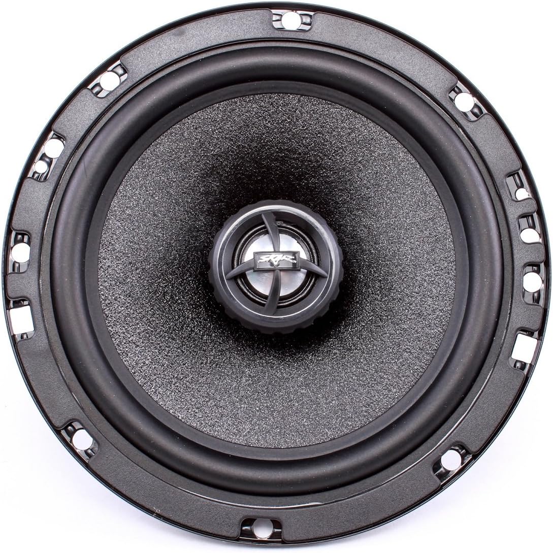 6.5" 200W 2-Way Coaxial Car Speakers, Pair D857180