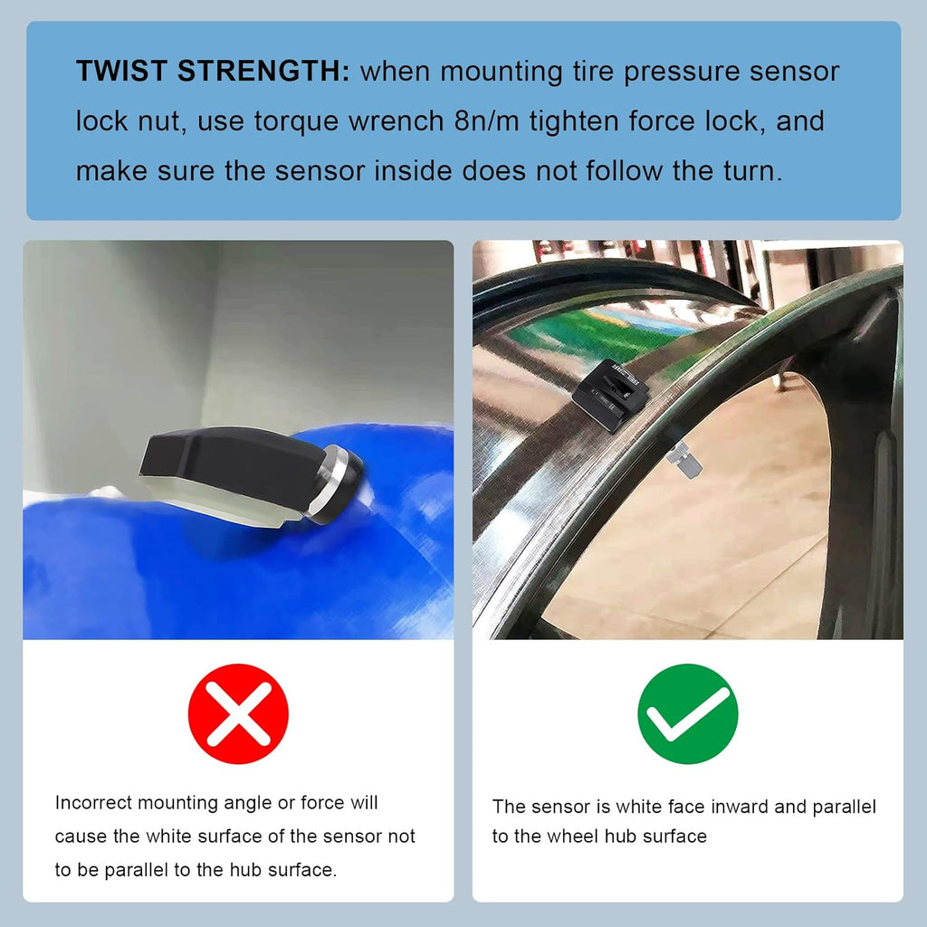 Tire Pressure Sensors TPMS 315MHz Replacement for Infiniti Nissan (4 Pack) D76699