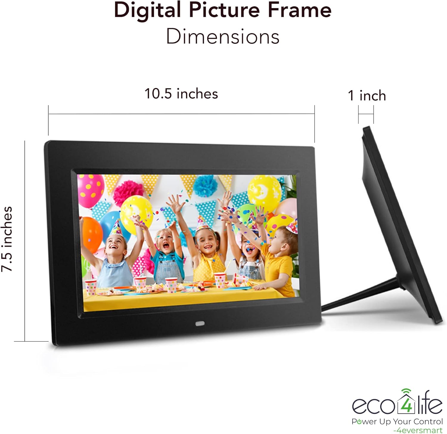 10 Digital Picture Frame with Remote Control P500