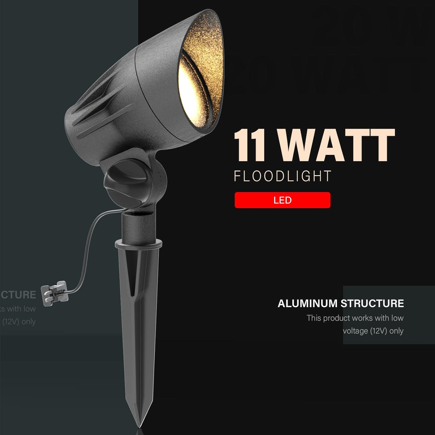 8 Pack LED Landscape Floodlight N489