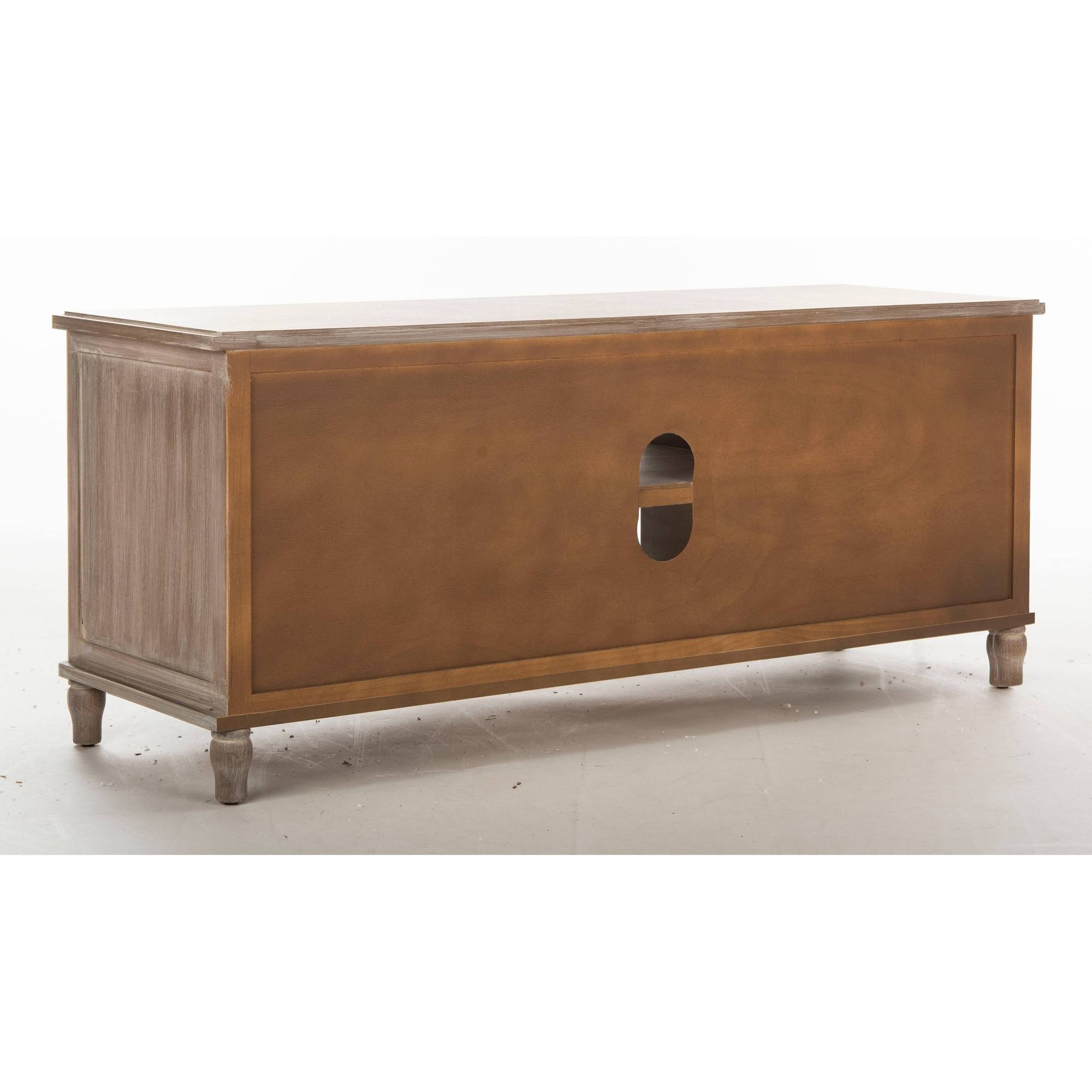 Vintage White Entertainment Unit L8641