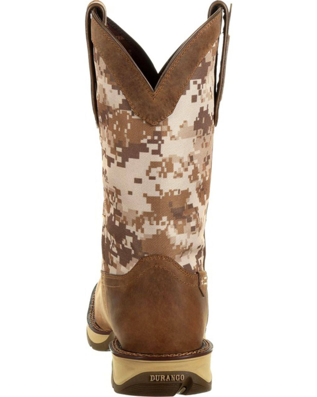 Brown Desert Camo 8 Work Boots Q93184
