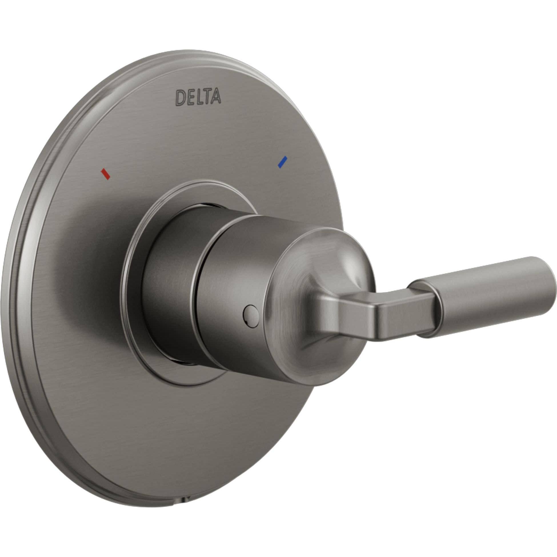 Black Pressure Balanced Shower Trim X6901