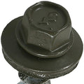 Antique Brown Self-Drilling Roofing Screws, 10x1.5", 1 lb T37646