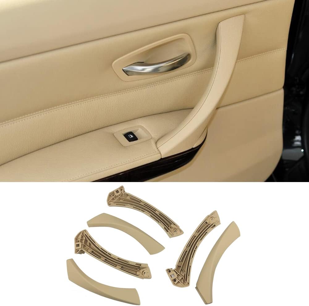 Black Car Door Handle Assembly Pack of 2 Y424