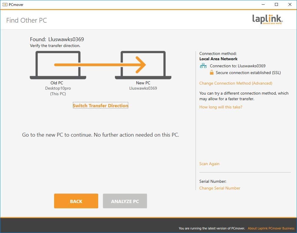 PCmover Business Technician License L9251
