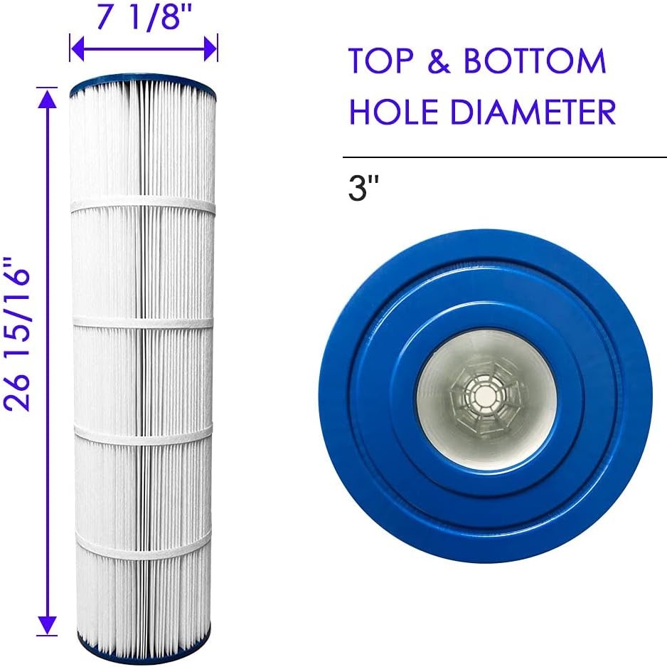 4 Pack Replacement Pool Spa Filter Cartridge, White P916776