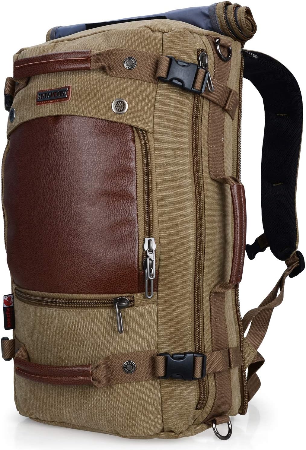 Canvas Rucksack Duffel Bag Black X860