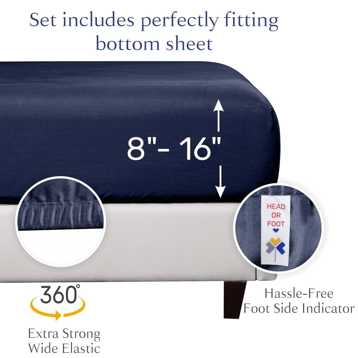 100% Cotton Sateen 1000 Thread Count T571