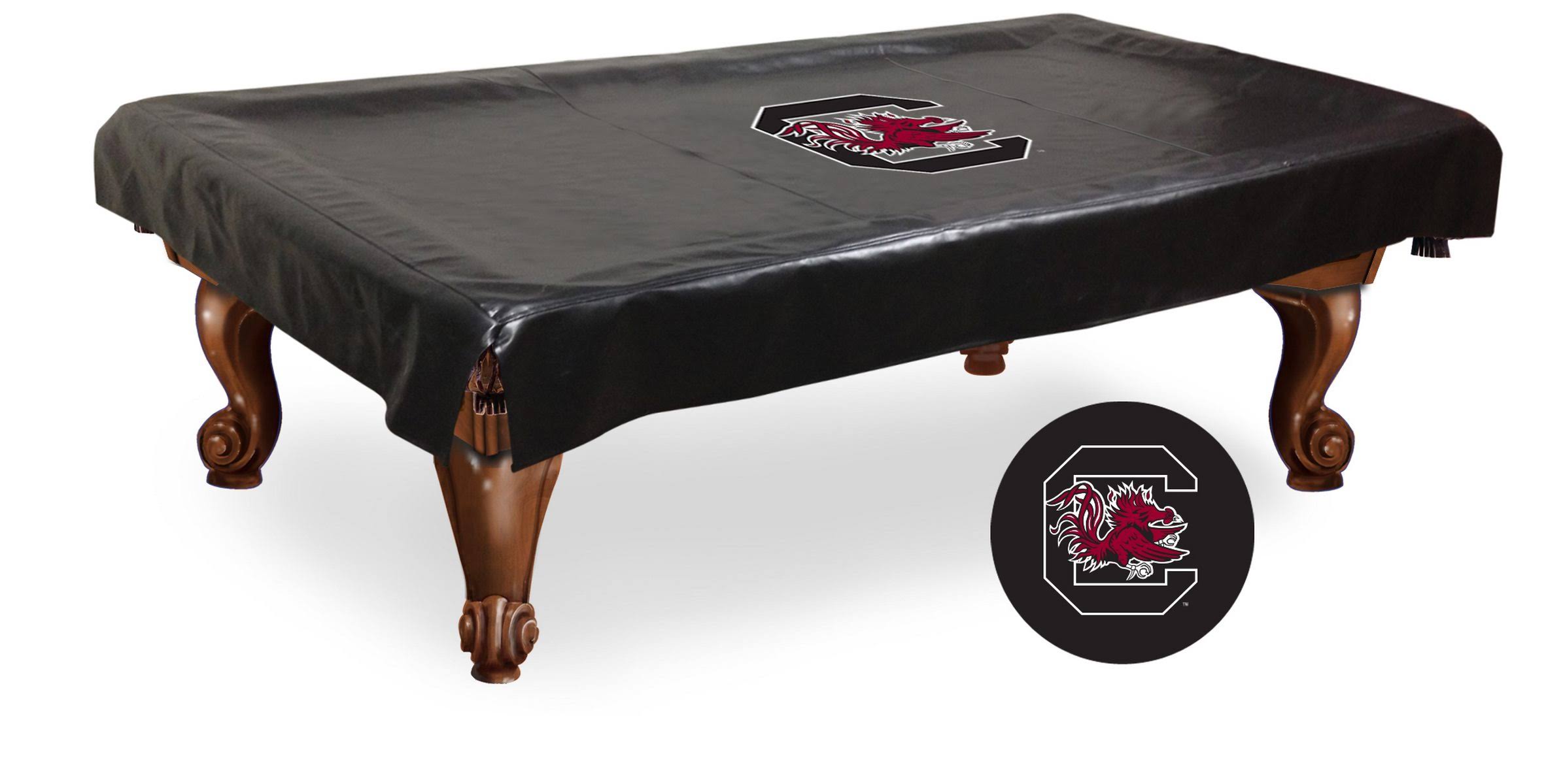 Black Vinyl Billiard Pool Table Cover Q2530