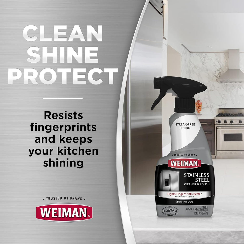 Stainless Steel Cleaner and Polish 22 Ounce 6 Pack B8033