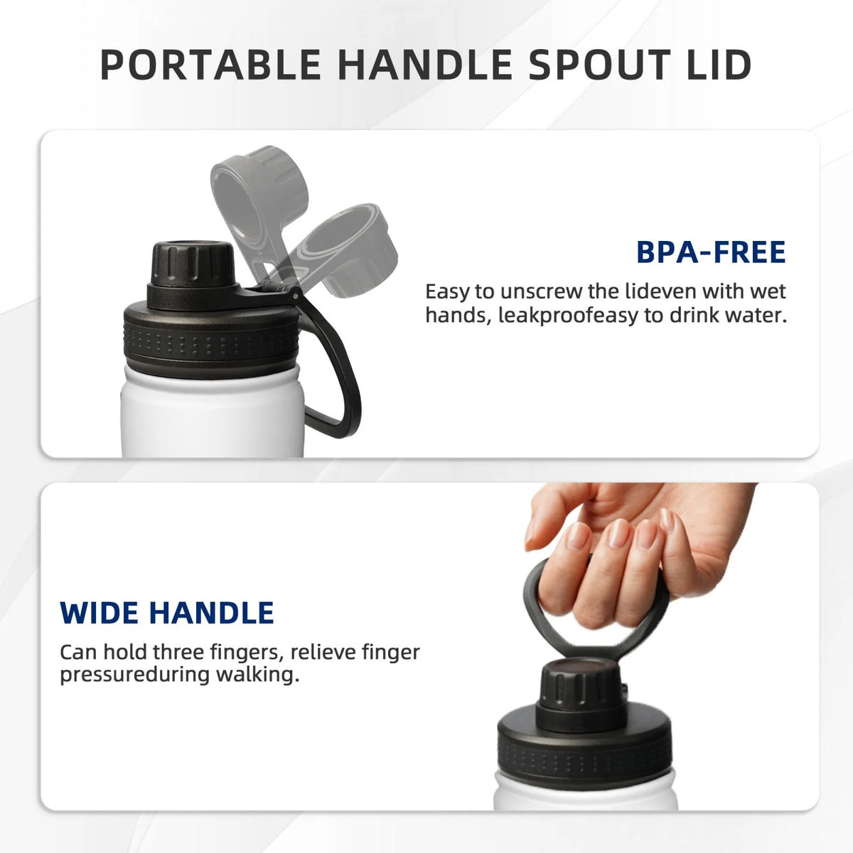 18OZ Insulated Stainless Steel Water Bottle G629447