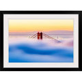Black Frame 24x22 H x 32x22 W x 1x22 D Canvas Print B8055