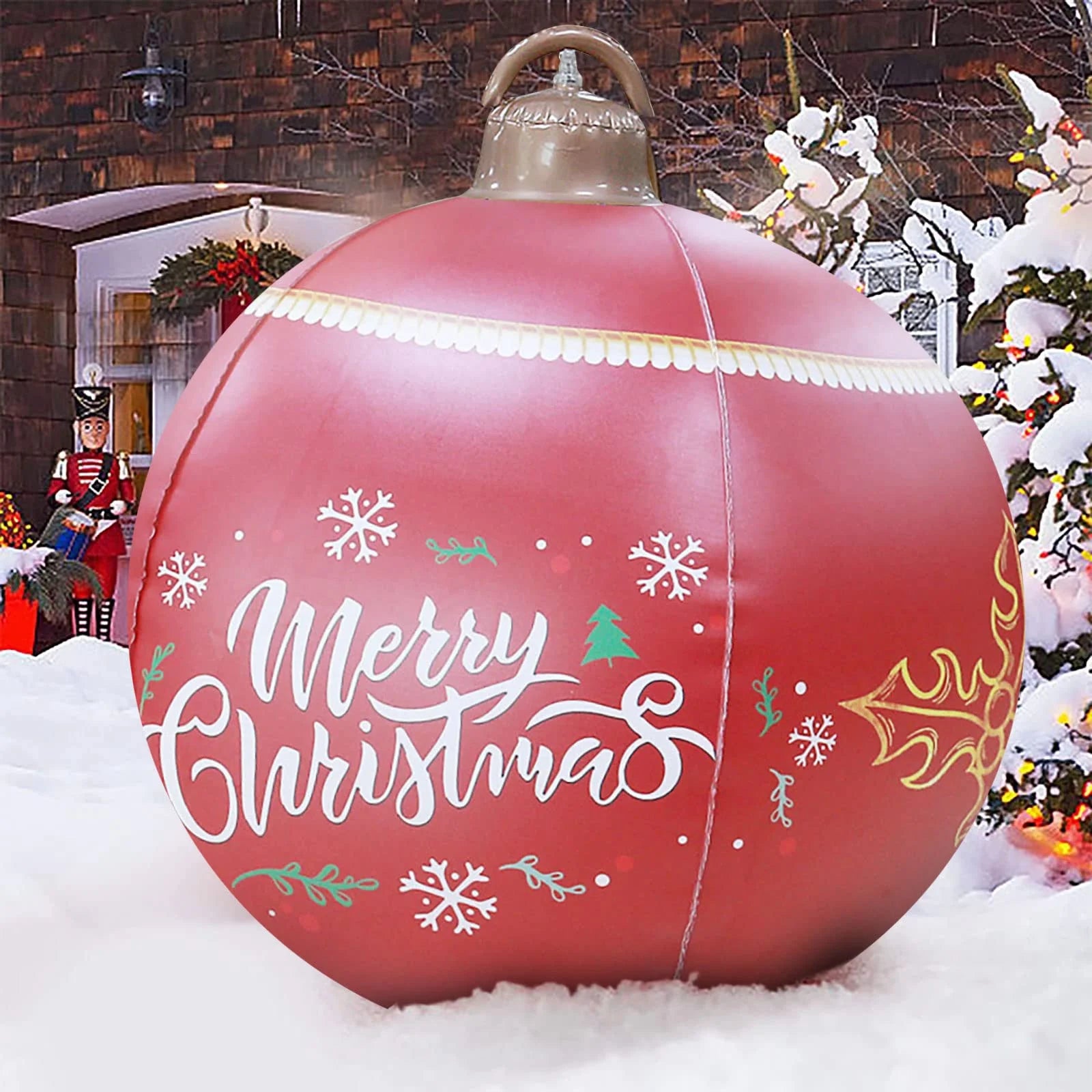 Christmas Inflatable Ball PVC Yard Decoration C20497