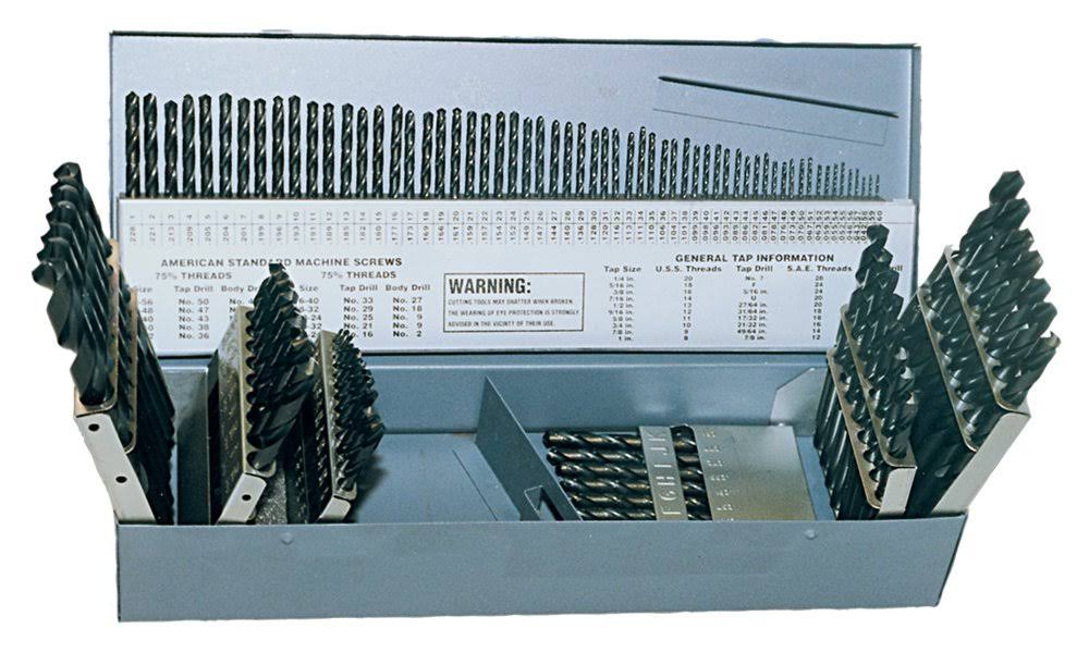 Black Oxide Jobber Drill Bit Set T7921