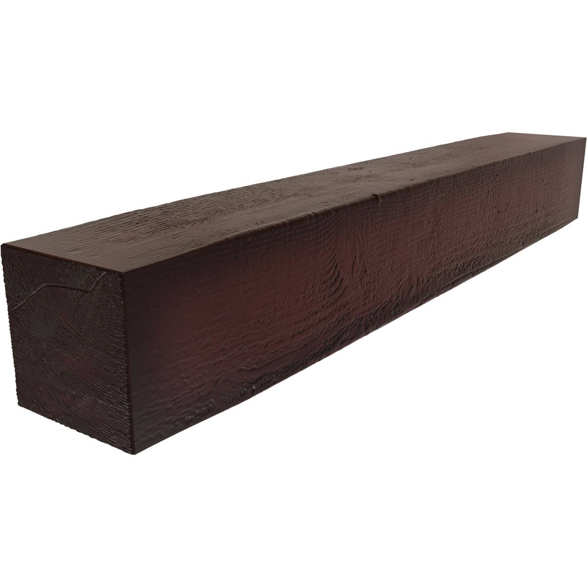 Rough Sawn Faux Wood Fireplace Mantel R732