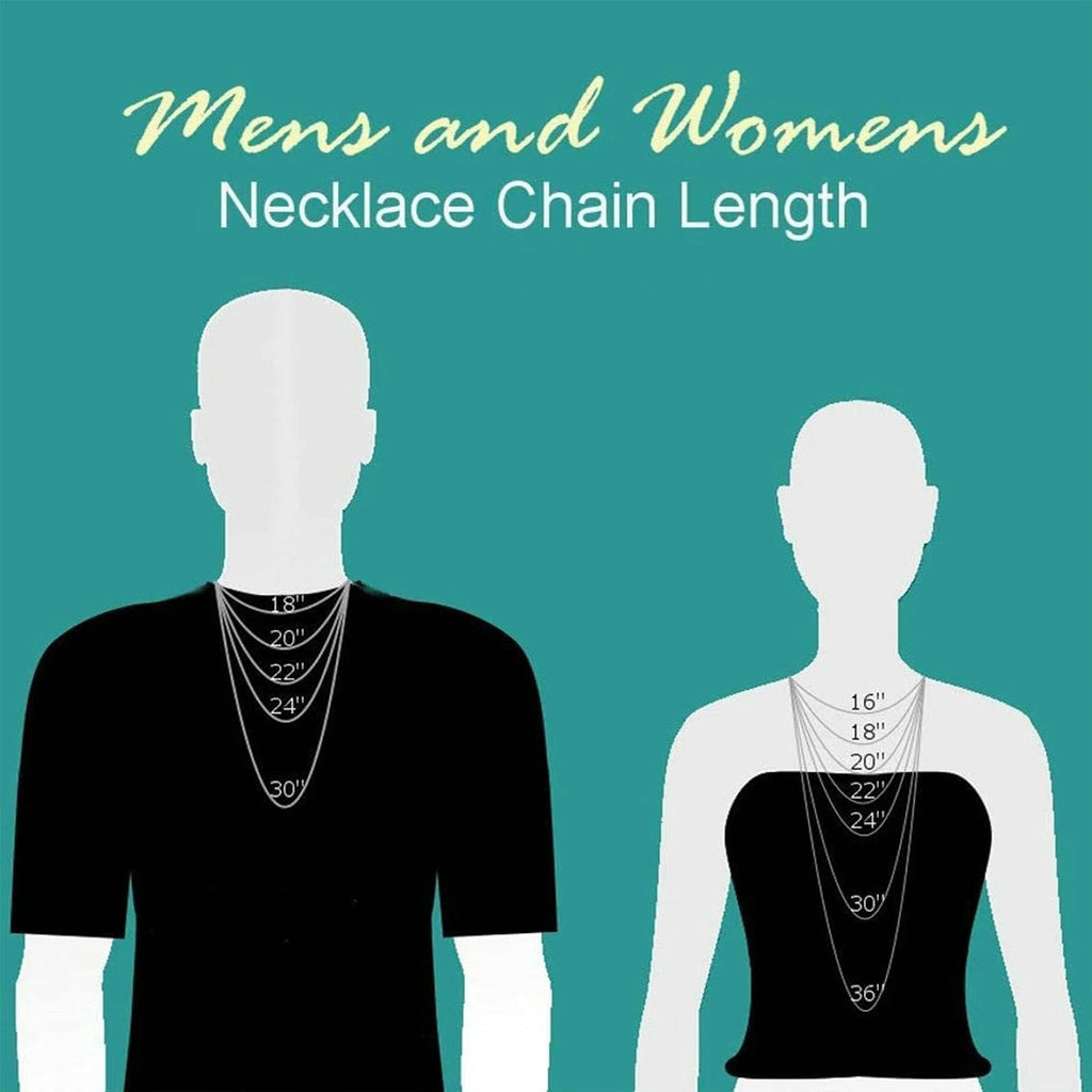 Sterling Silver Cross Pendant Necklace Cuban Chain Necklace Rope Chain Necklace B34407