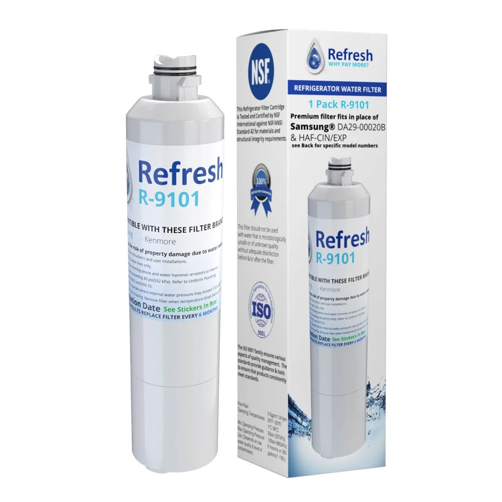 6 Pack Refrigerator Water Filter N208