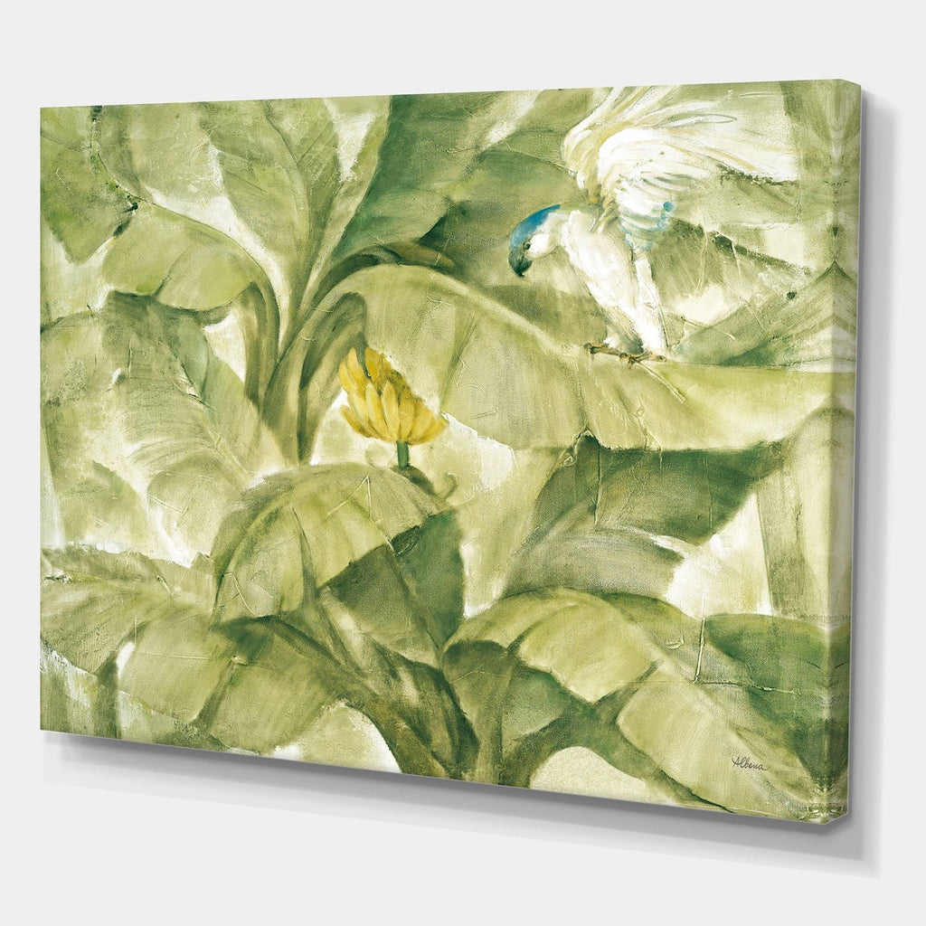 Green Traditional Canvas Artwork Print - 40 in. Wide x 30 in. High N42590