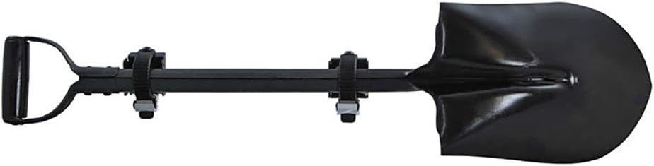 Ratcheting Spade Shovel & Paddle Mount for Roof Racks (Black) Z239603
