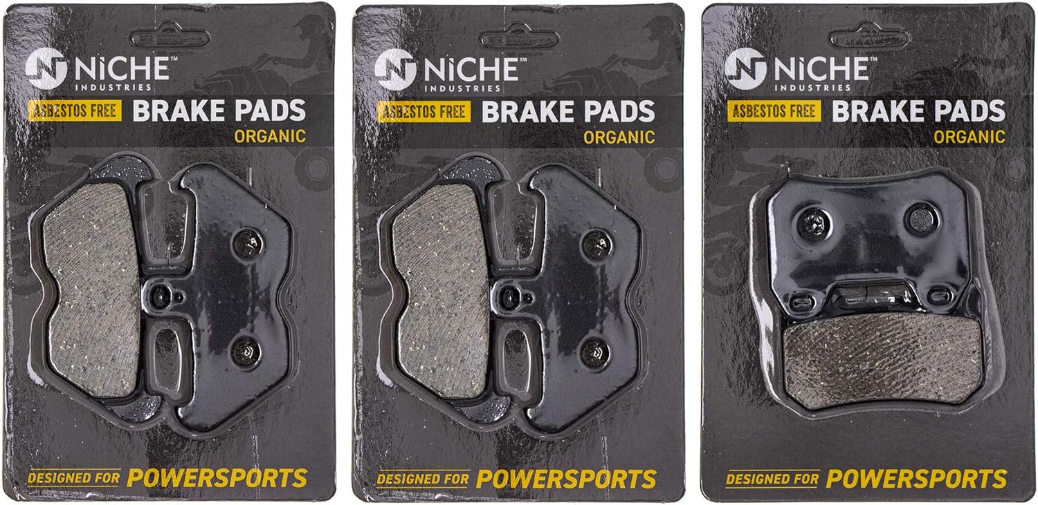Complete Organic Brake Pad Set of 2 V5055
