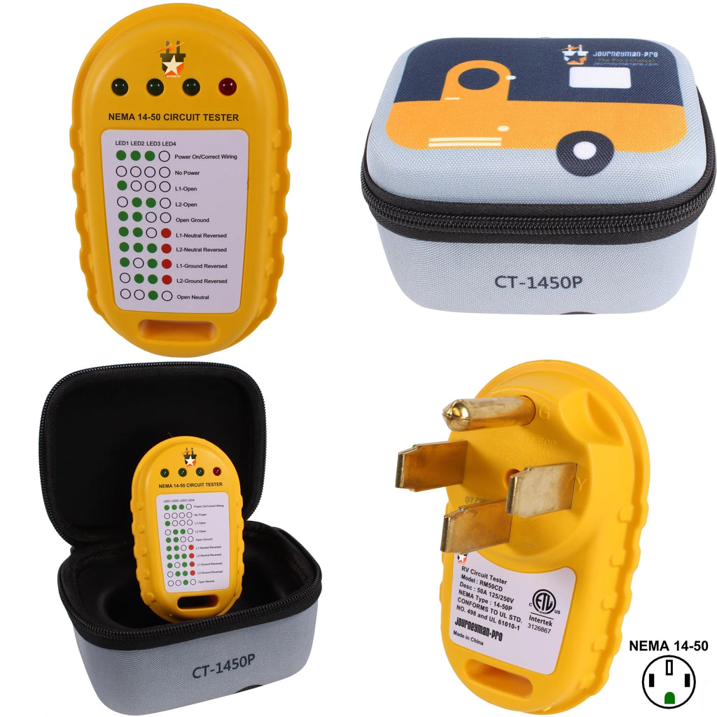 Portable Circuit Tester Analyzer Adapter with LED Test Indicator S285277