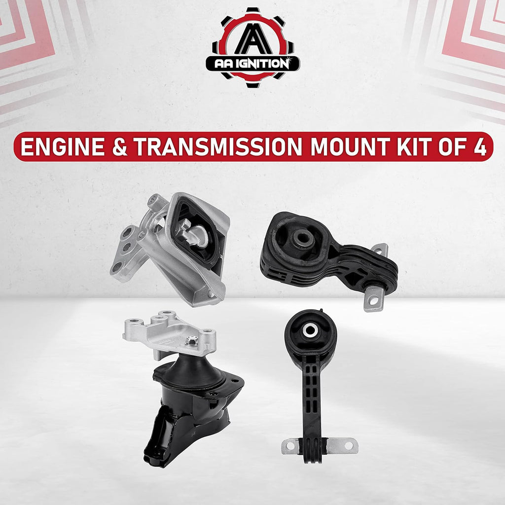 Engine and Transmission Mount Set of 4 F498