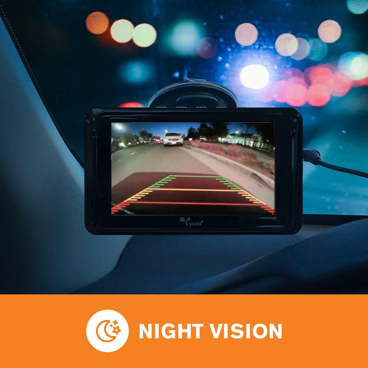 5 Dash Camera Backup System with Rear View Monitor N664