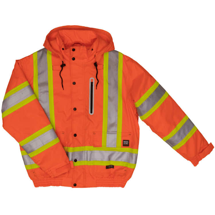 Black Safety Bomber S527