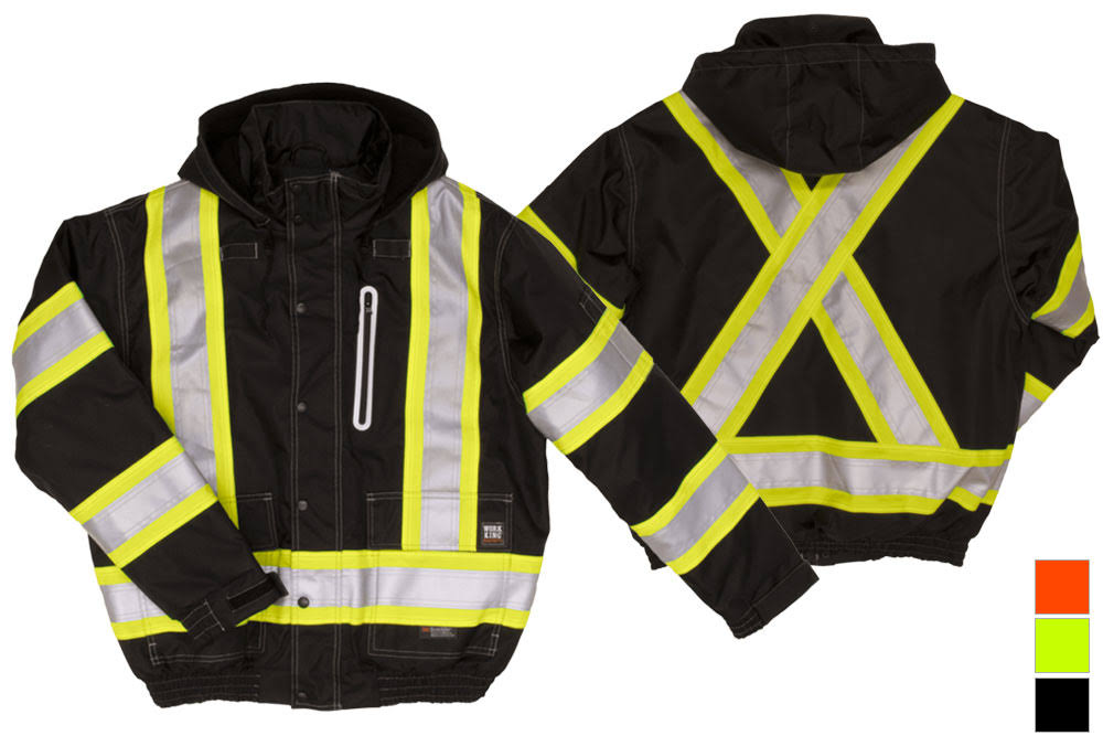 Black Safety Bomber S527