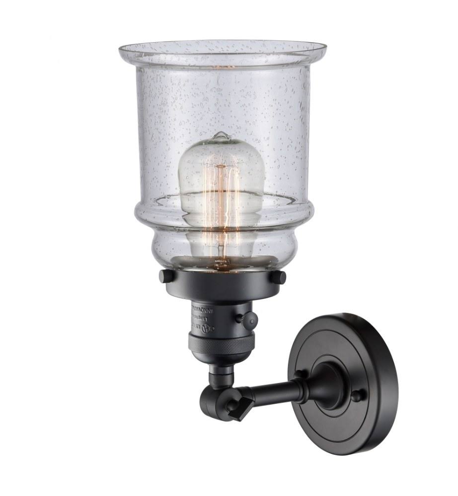 Black 1 Light Sconce N19170
