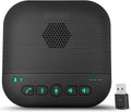 Bluetooth Speakerphone with 4 Microphones, Portable USB Conference Microphone, Pack of 2 D24253