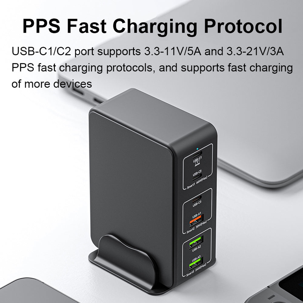 120W USB C 6-Port Charging Station M119