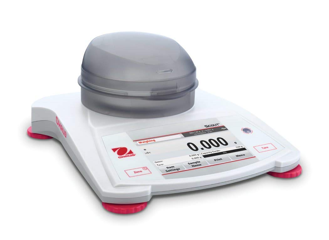 White Touchscreen Analytical Balance, 120 g x 0.001 g C9338