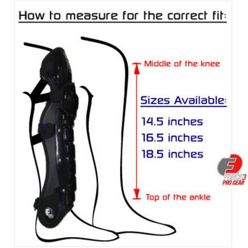 Umpire Leg Guards Small 14.5x22 Y23262