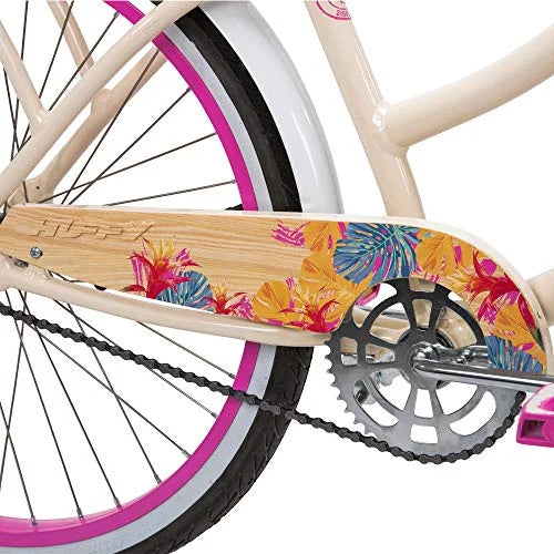 Cream Vanilla 26 In. Beach Cruiser Bike B428