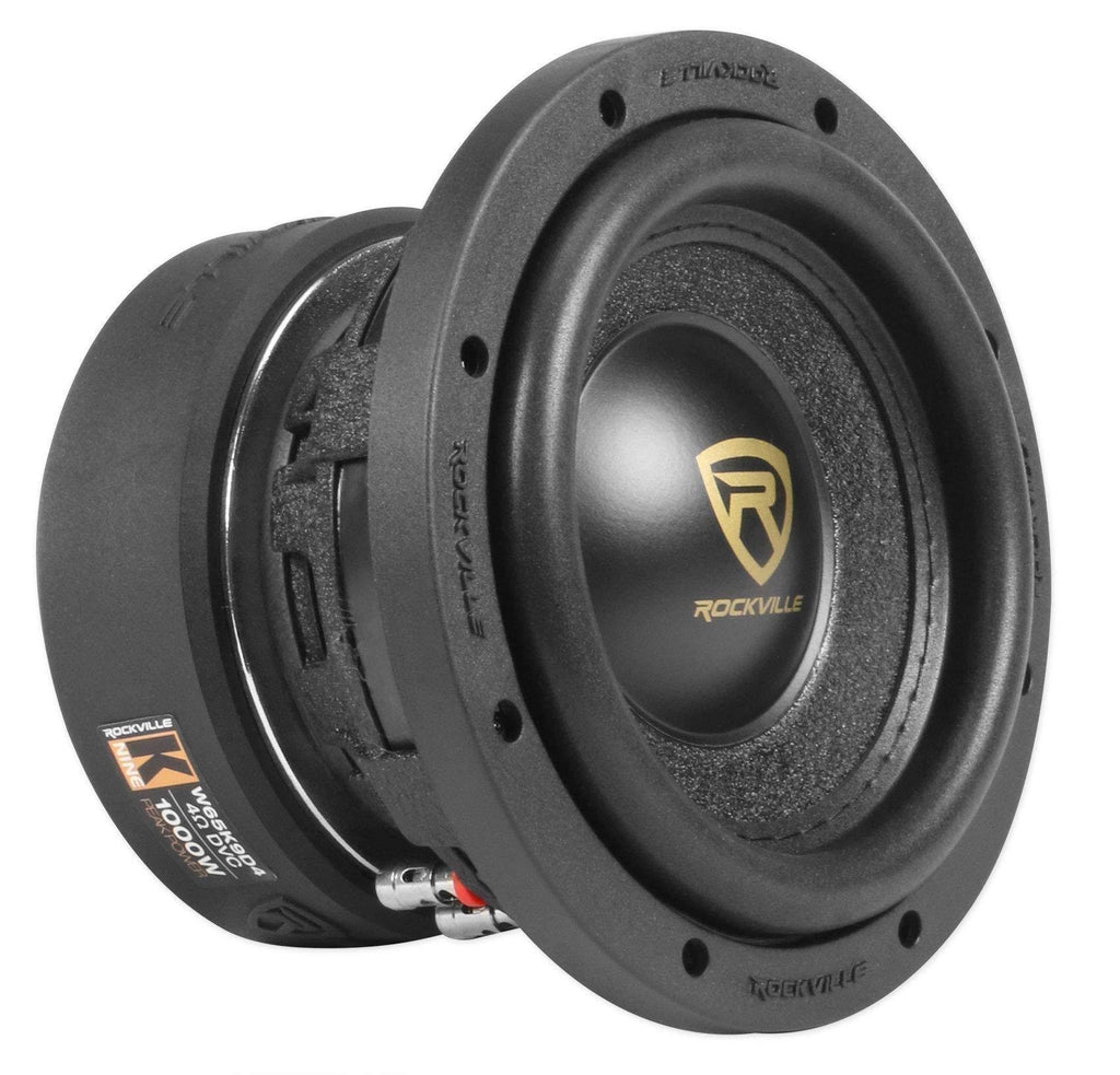 1000W Car Audio Subwoofer Dual 4-Ohm L504