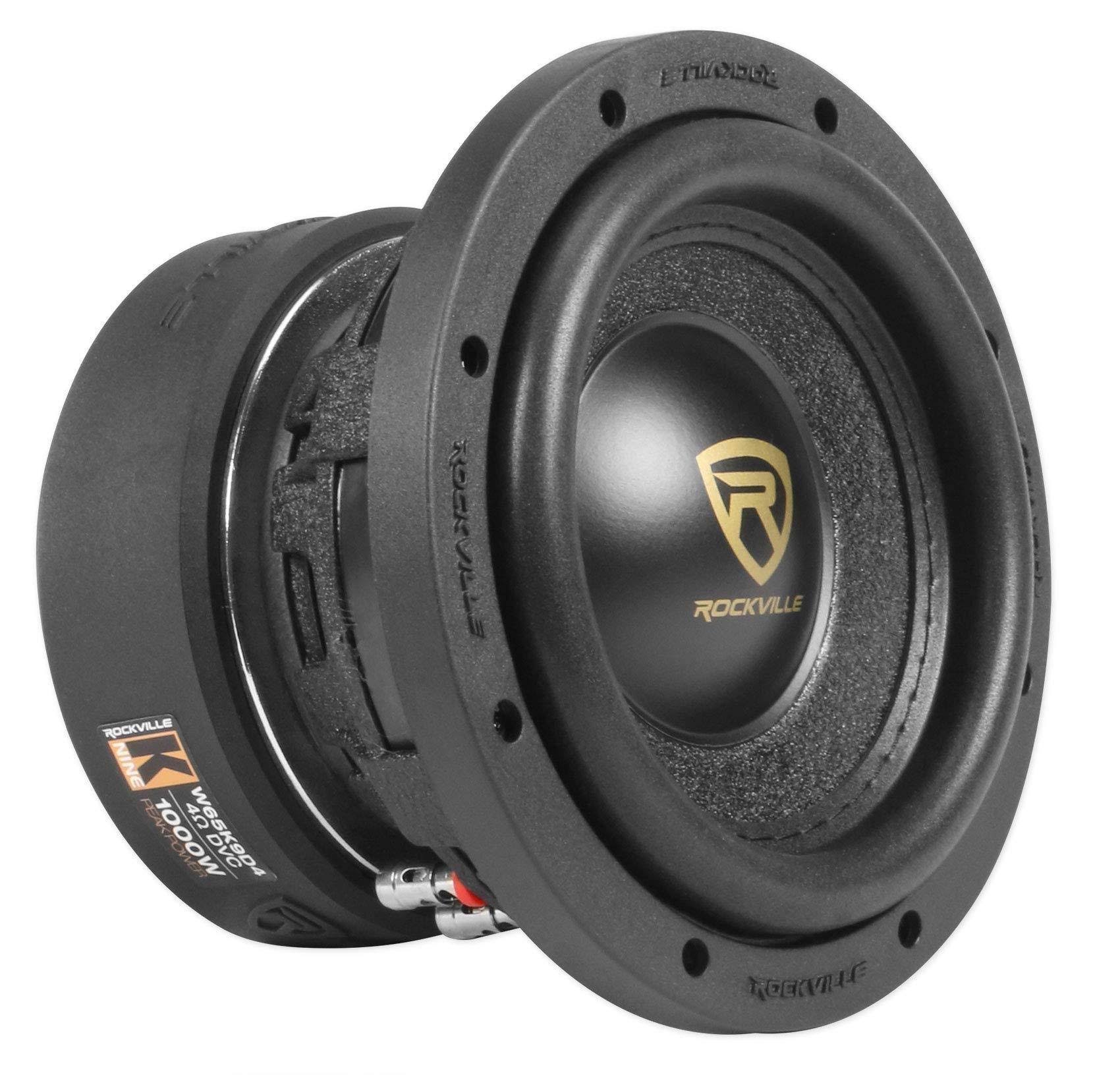 1000W Car Audio Subwoofer Dual 4-Ohm L504