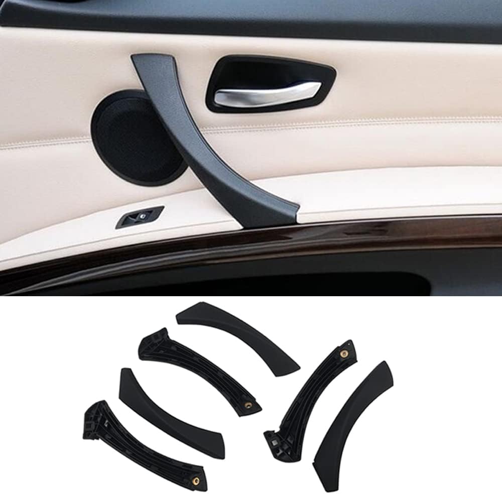 Black Car Door Handle Assembly Pack of 2 Y424