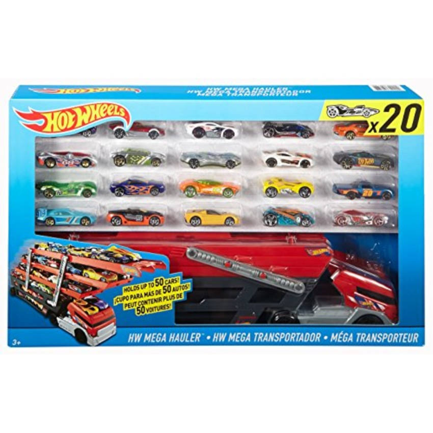 20 Car Styles Mega Hauler Giftset F6281