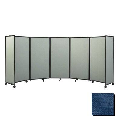 Navy Blue Mobile Room Divider H52042