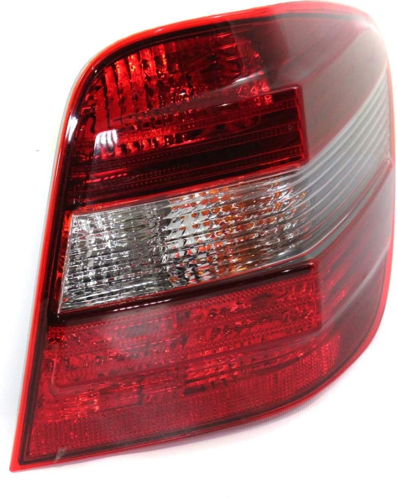 Tail Light Assembly Passenger Side with Bulbs Black Housing A38162
